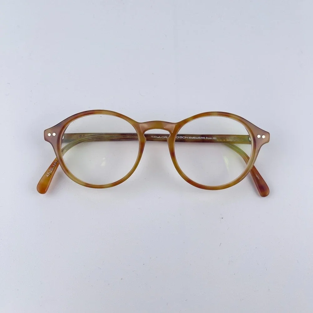 Taylor Madison Eyewear Bryan Women‎ Eyeglasses Frame Brown Full Rim 47-20-145 mm